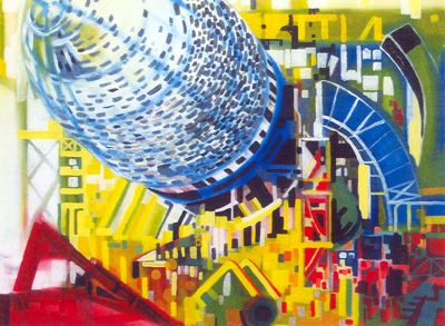 Mong00, 2006 olio su tela , 50x70
