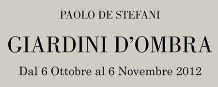 Paoldo de Stefani firdioni d'ombra