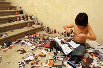 Marcello Maloberti  - "Un certo presentimento", 2005 Performance - Theorema, Collection Lambert, Avignone Courtesy Galleria Raffaella Cortese, Milano 
